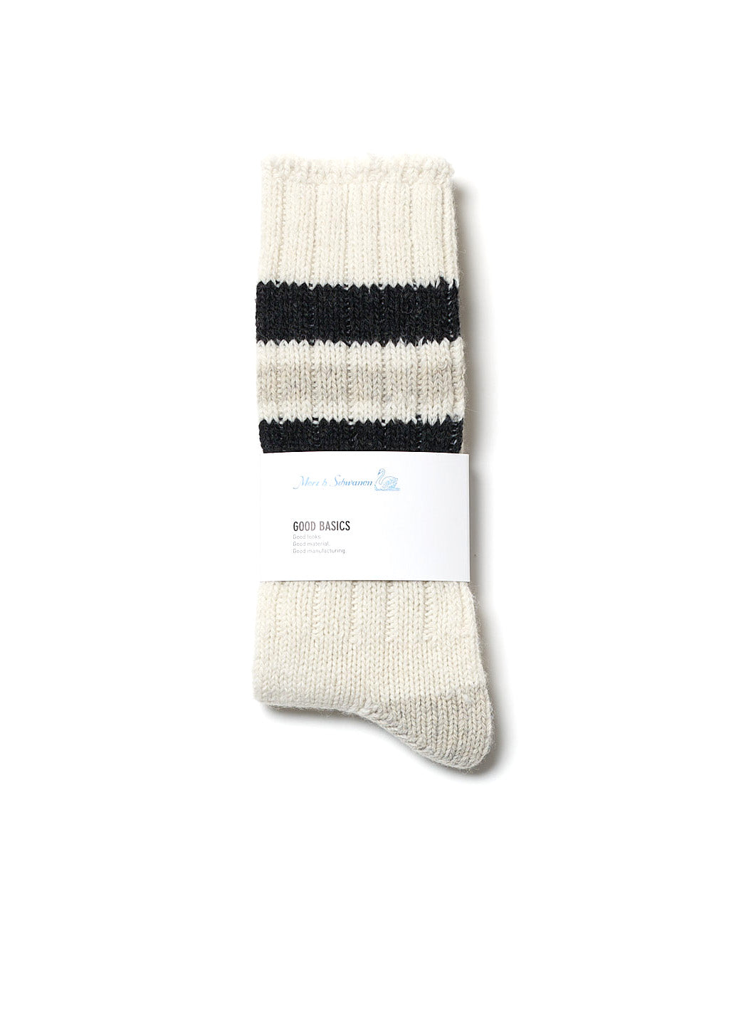 Good Basics Recycled Wool Socks Nature