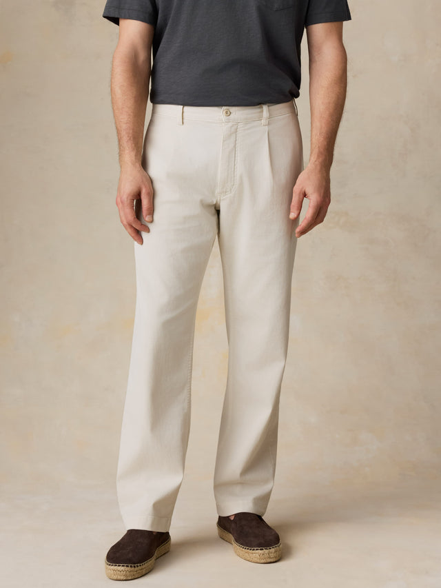 Beach Chino Pant - Shell Stone