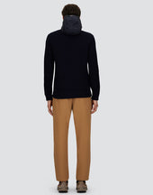 Ribbed Merino Wool G 5 And Nylon Chamonix Jacket