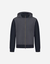 RESORT IN CARDIGAN IN COB CARDED G.5 WOOL AND TRAVEL NYLON PONENTE
