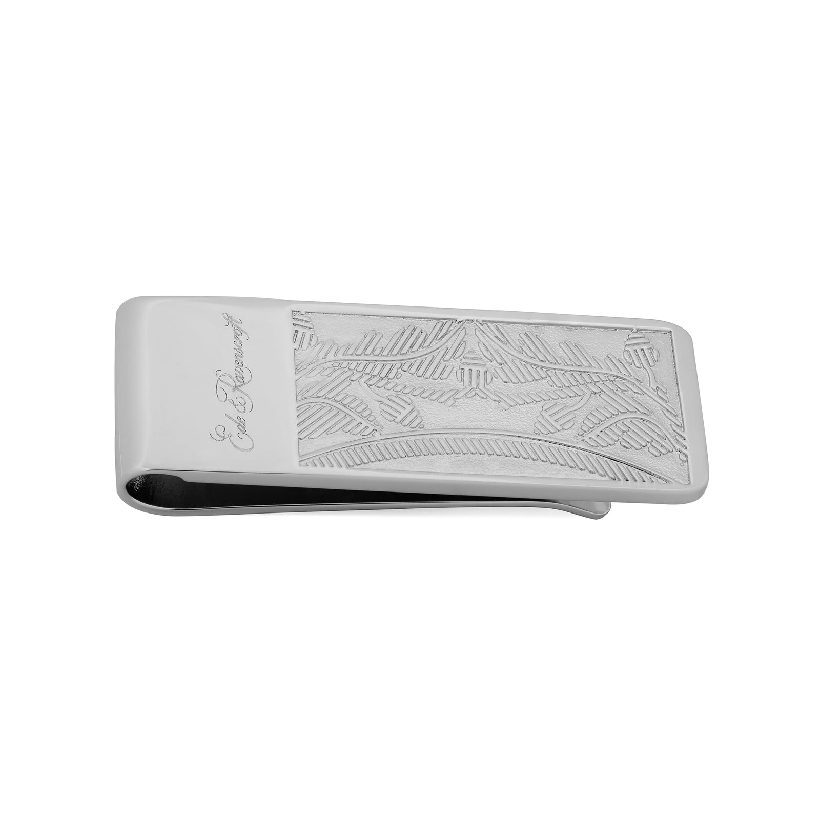 Silver Acorn Money Clip