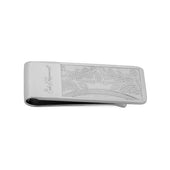 Silver Acorn Money Clip