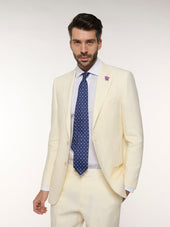 Abito Macbeth In Lino Bianco