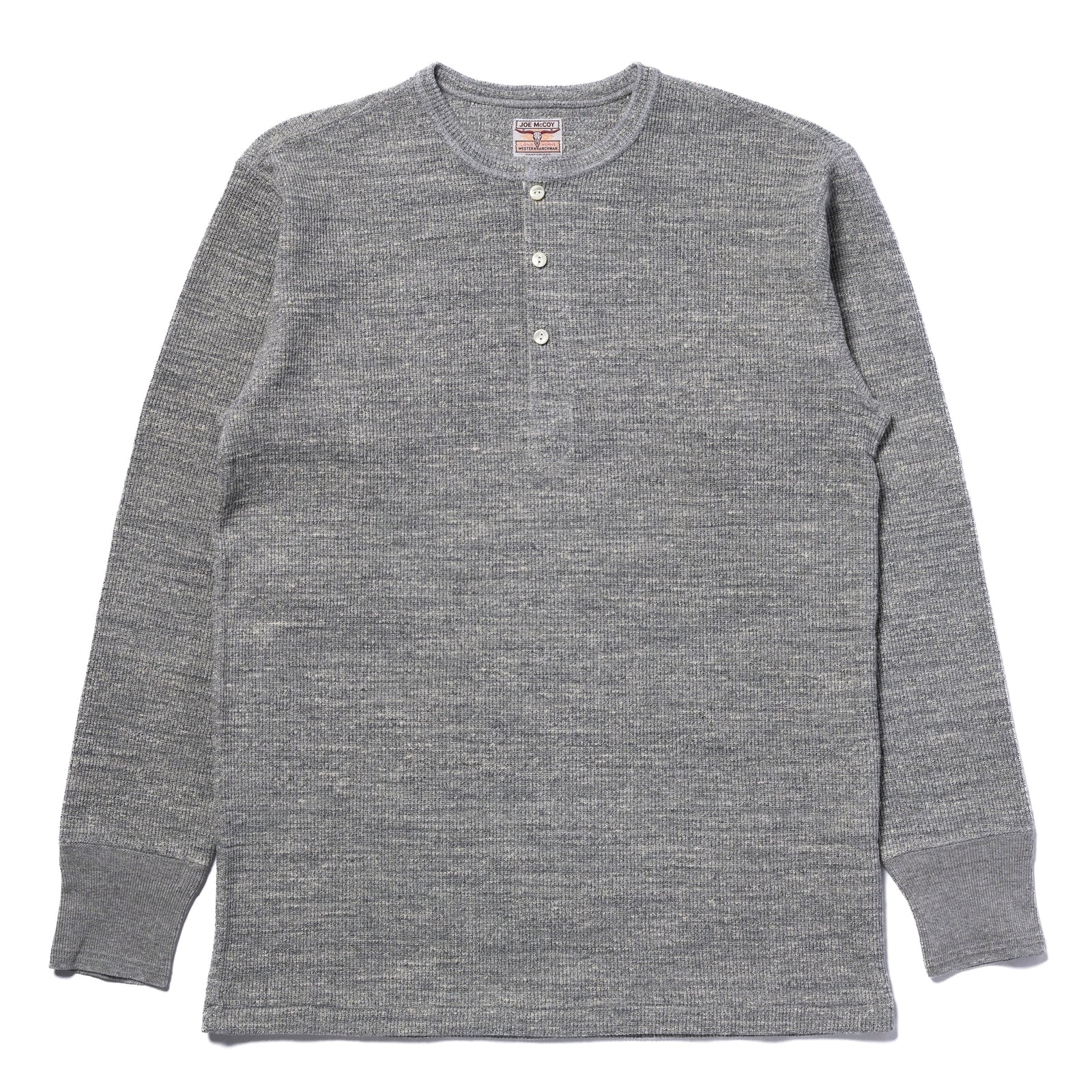 Western Cardigan Stitch Henley Shirt