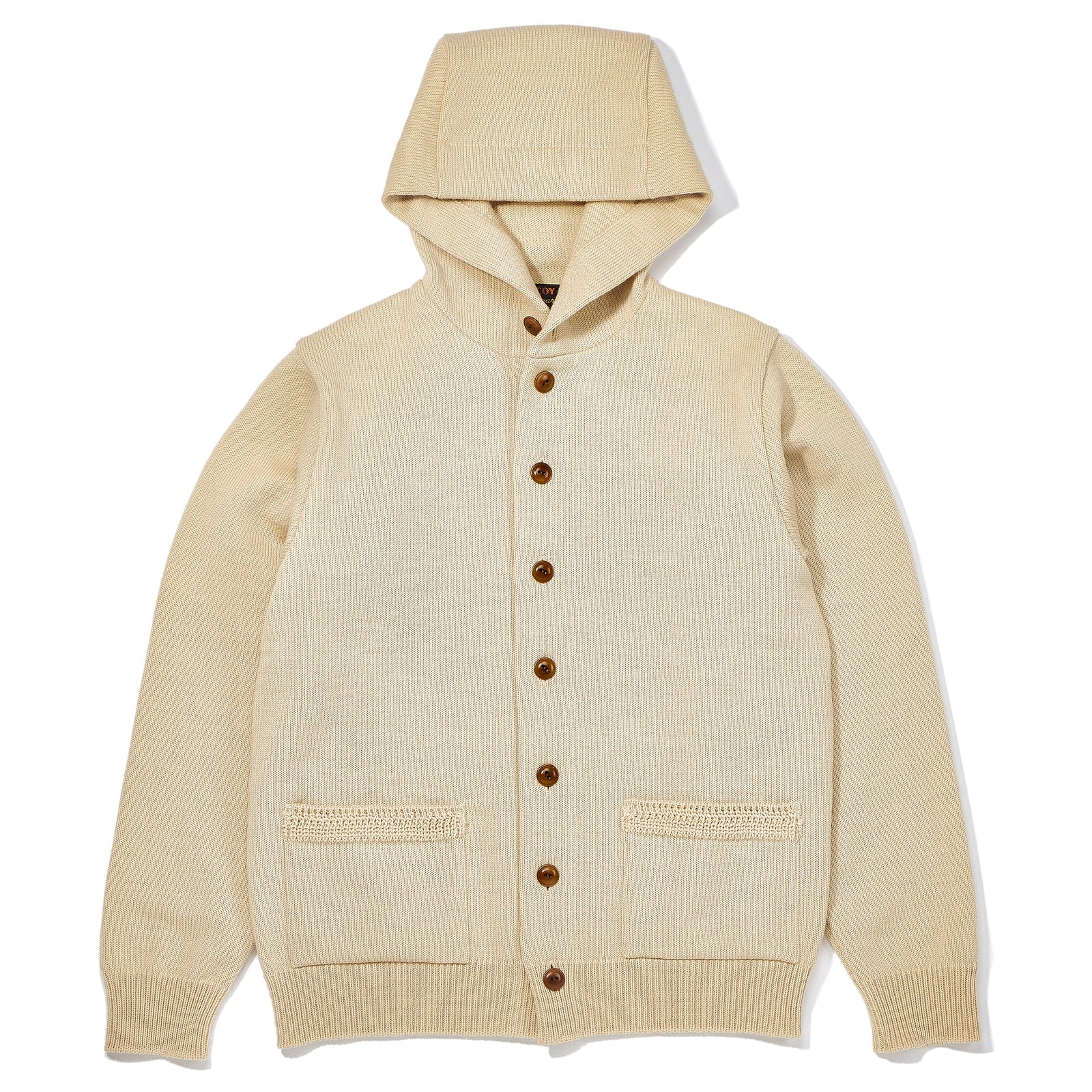 30s HOODED KNIT SWEATER