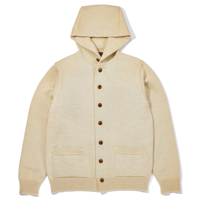 30s HOODED KNIT SWEATER