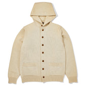 30s HOODED KNIT SWEATER