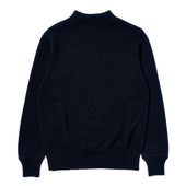 U S N Blue Wool Jersey