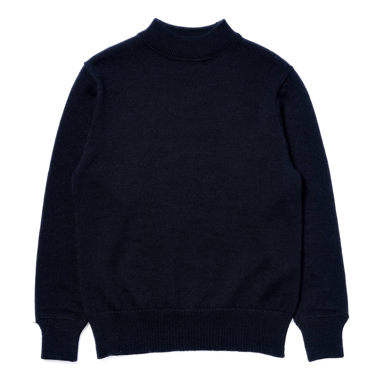 U S N Blue Wool Jersey