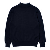 U S N Blue Wool Jersey
