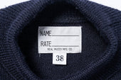 U S N Blue Wool Jersey U S S Brooklyn