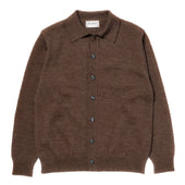 Alpaca Collar Knit Cardigan