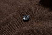 Alpaca Collar Knit Cardigan