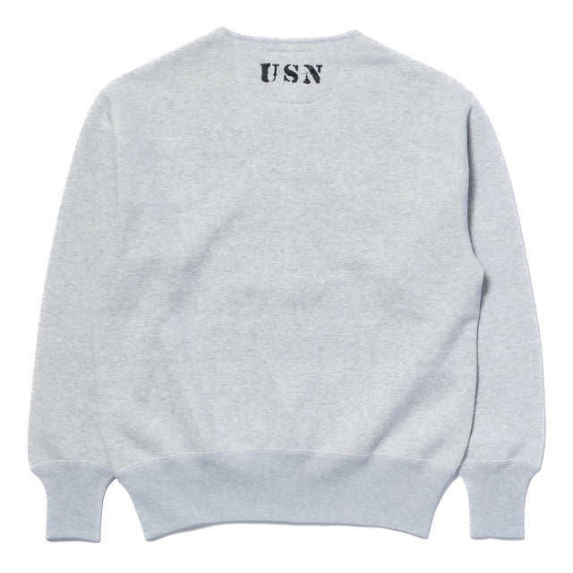U S N Cotton Cardigan Stencil