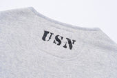 U S N Cotton Cardigan Stencil