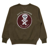 Military Print Sweatshirt Jolly Roger