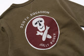 Military Print Sweatshirt Jolly Roger