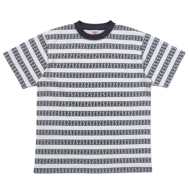 MILITARY JACQUARD TEE / ANCHOR