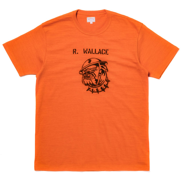 ATHLETIC T-SHIRT / DEVIL DOG STENCIL