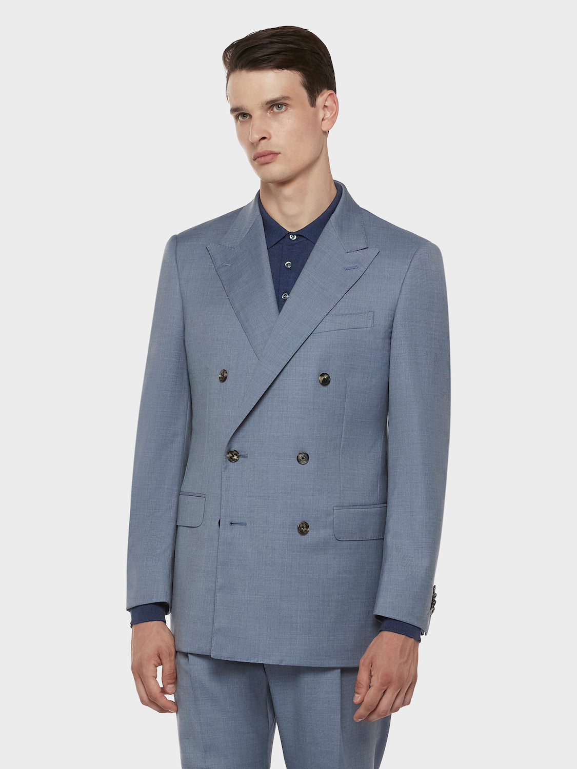 Giacca Macbeth In Lana Zeelander Bluette