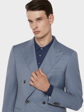 Giacca Macbeth In Lana Zeelander Bluette