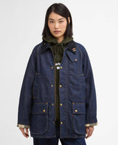 Barbour x Levi's Oversized Bedale Denim Jacket