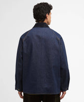 Barbour x Levi's Oversized Bedale Denim Jacket