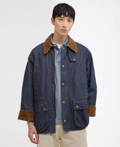 Oversized Bedale Denim Casual Jacket