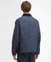 Barbour X Arket Bebul Dry Wax Denim Jacket