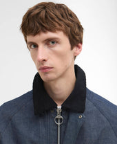 Barbour X Arket Bebul Dry Wax Denim Jacket