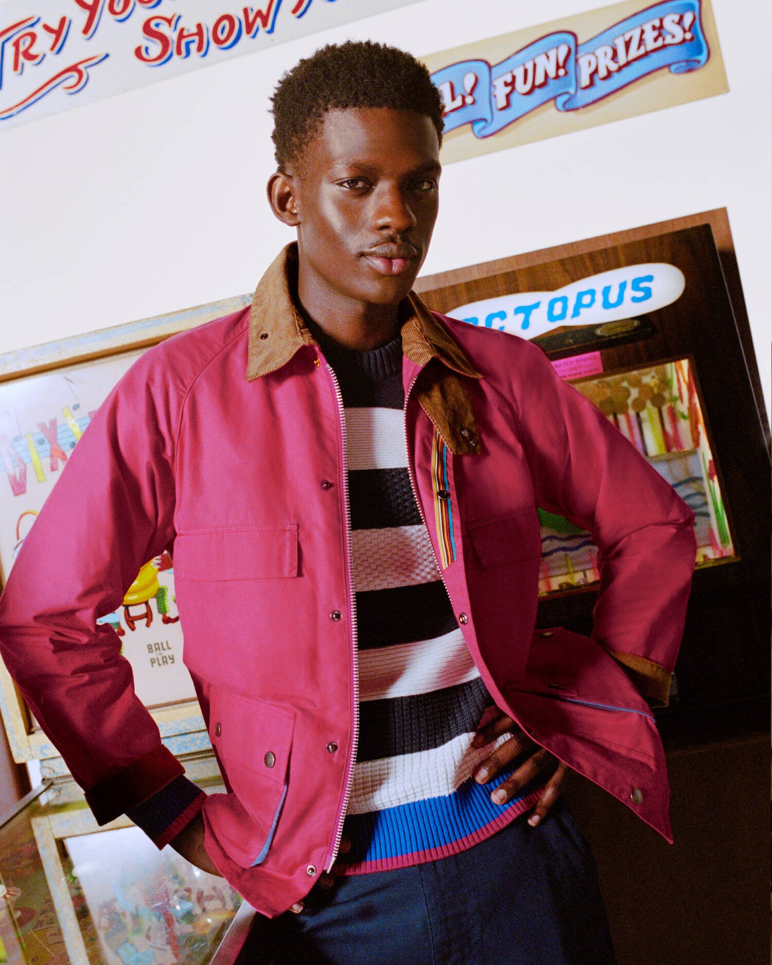 Paul Smith Loves Barbour Sugarlump Bedale Casual Jacket