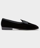 Baudoin & Lange Sagan Velvet Opera Shoe