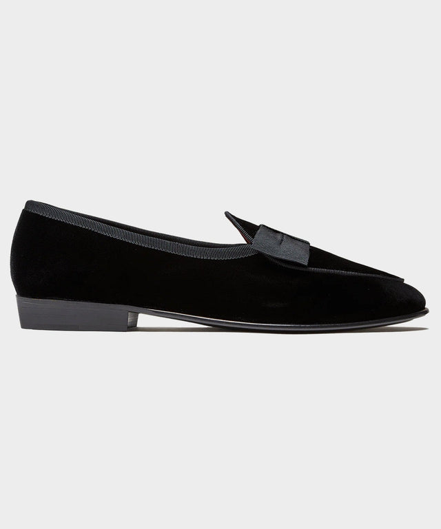 Baudoin & Lange Sagan Velvet Opera Shoe