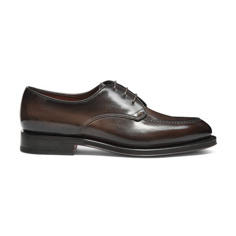 Men’s brown leather Derby shoe