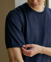 Ice Cotton Knit T Shirt Mooncastle