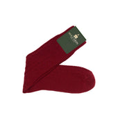 Rouge Grenat Torsades Super Solide Laine