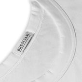T Shirt Col Rond Blanc Coton