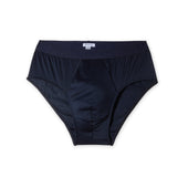 Slip Bresciani Bleu Coton