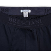 Boxer Bresciani Bleu Coton Sea Island