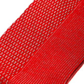 Rouge Gris Caviar Super Solide Laine Coton