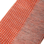 Gris Clair Orange Super Solide Laine