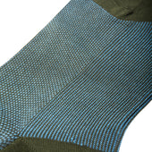 Kaki Ciel Caviar Fil D Cosse