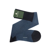 Marine Bleu Ciel Caviar Fil D Cosse
