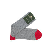 Gris Rouge Color Block Coton
