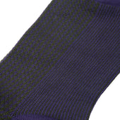 Violet Kaki Pied De Poule Super Solide Fil D Cosse