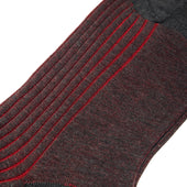 Gris Rouge Fil D Cosse