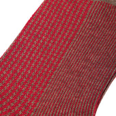Rouge Pied De Poule Super Solide Fil D Cosse