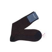 Marine Marron Fil D Cosse