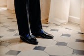 Bleu Roi Lurex Dor Fil D Cosse
