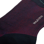 Marine Bordeaux C Tes Perl Es Fil D Cosse